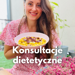 Konsultacja dietetyczna + zalecenia + suplementacja/ współpraca 3-miesięczna