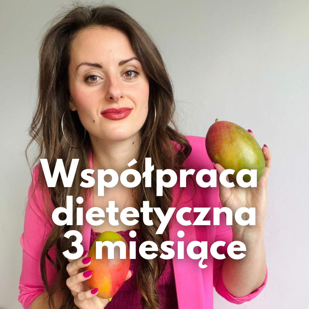 Współpraca dietetyczno - psychodietetyczna 3 - miesięczna